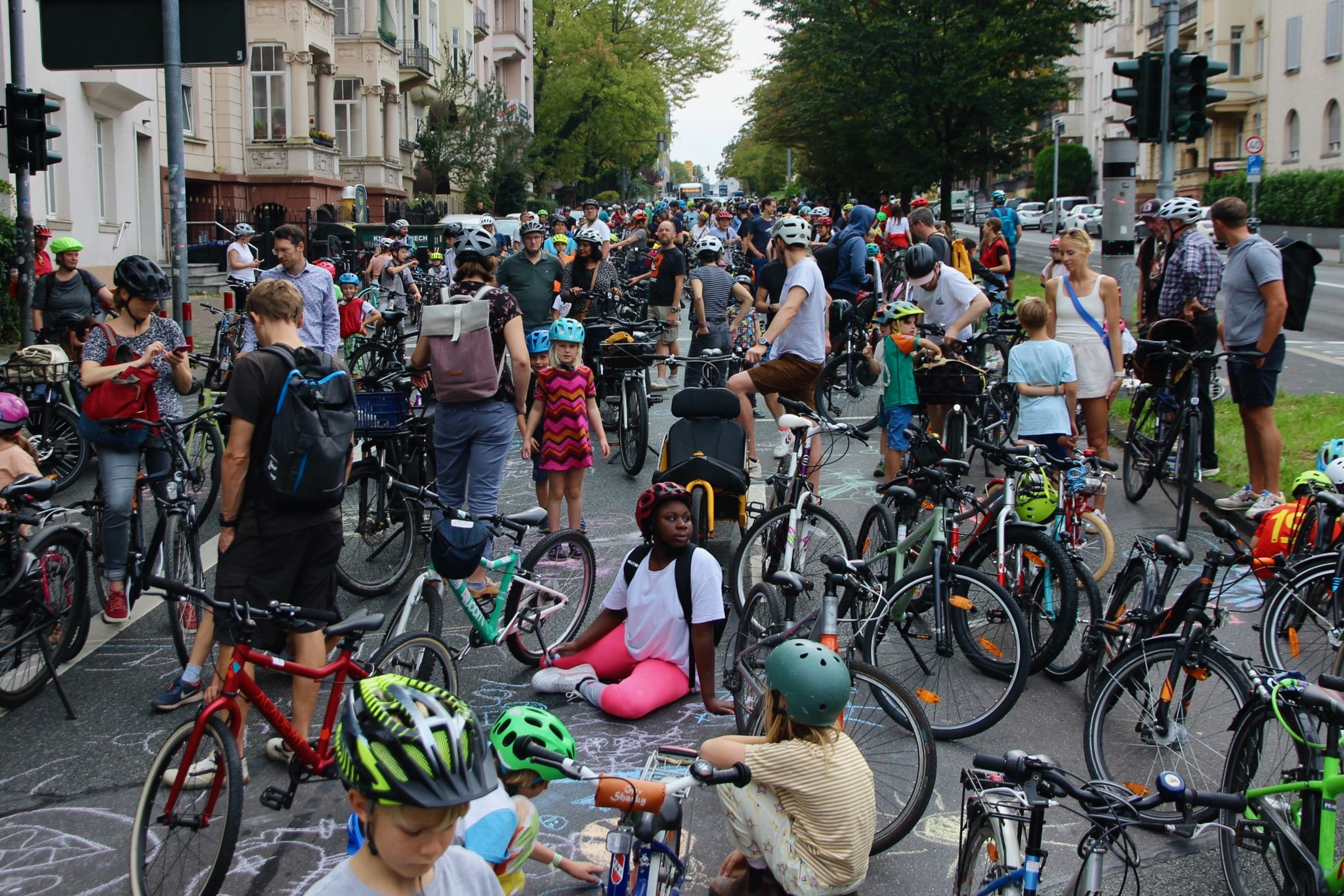 Kidical Mass - &copy; ADFC Wiesbaden