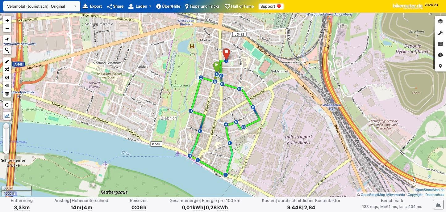 Biebricher Parking-Day mit Bicibus
