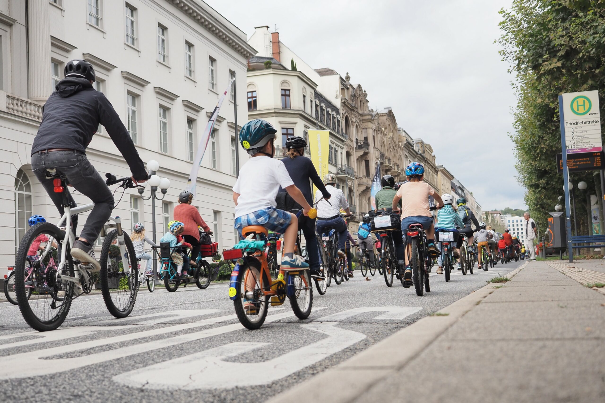 Kidical Mass in Wiesbaden | © Wolfgang Wrensch Kidical Mass in Wiesbaden | © Wolfgang Wrensch