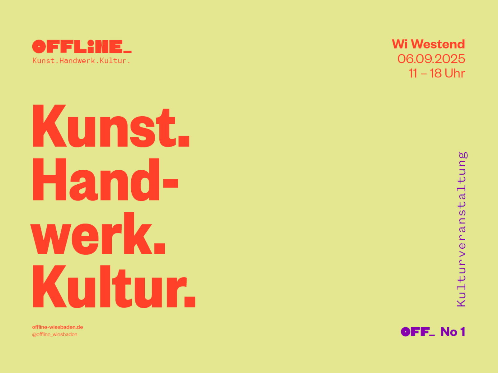 Offline Westend | © Kreative × Westend Wiesbaden