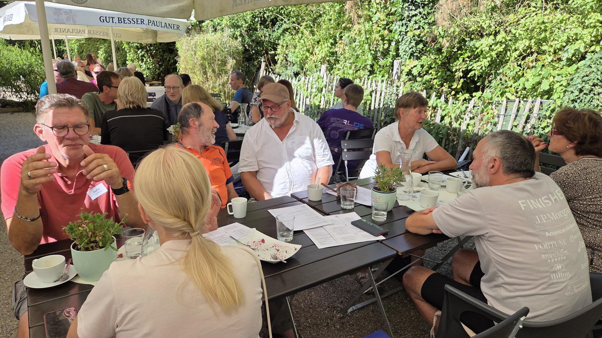 Mitglieder beim ADFC-Sommerfest