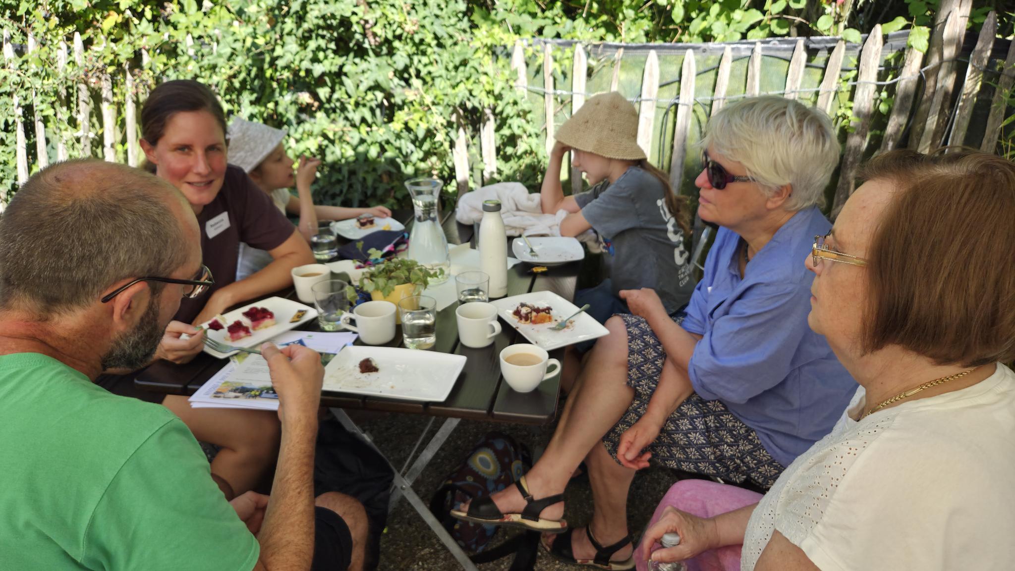 Mitglieder beim ADFC-Sommerfest