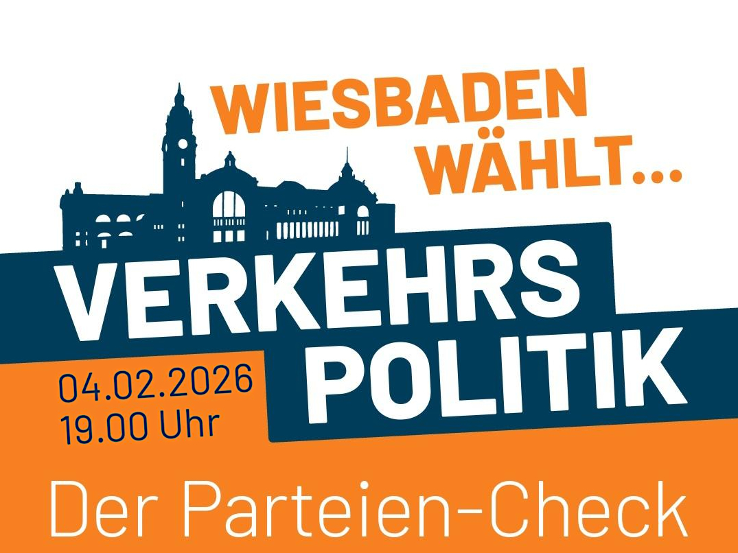 Wiesbaden wählt: Verkehrspolitik. Der Parteien-Check am 4.2.2026 | © Thomas Skarke