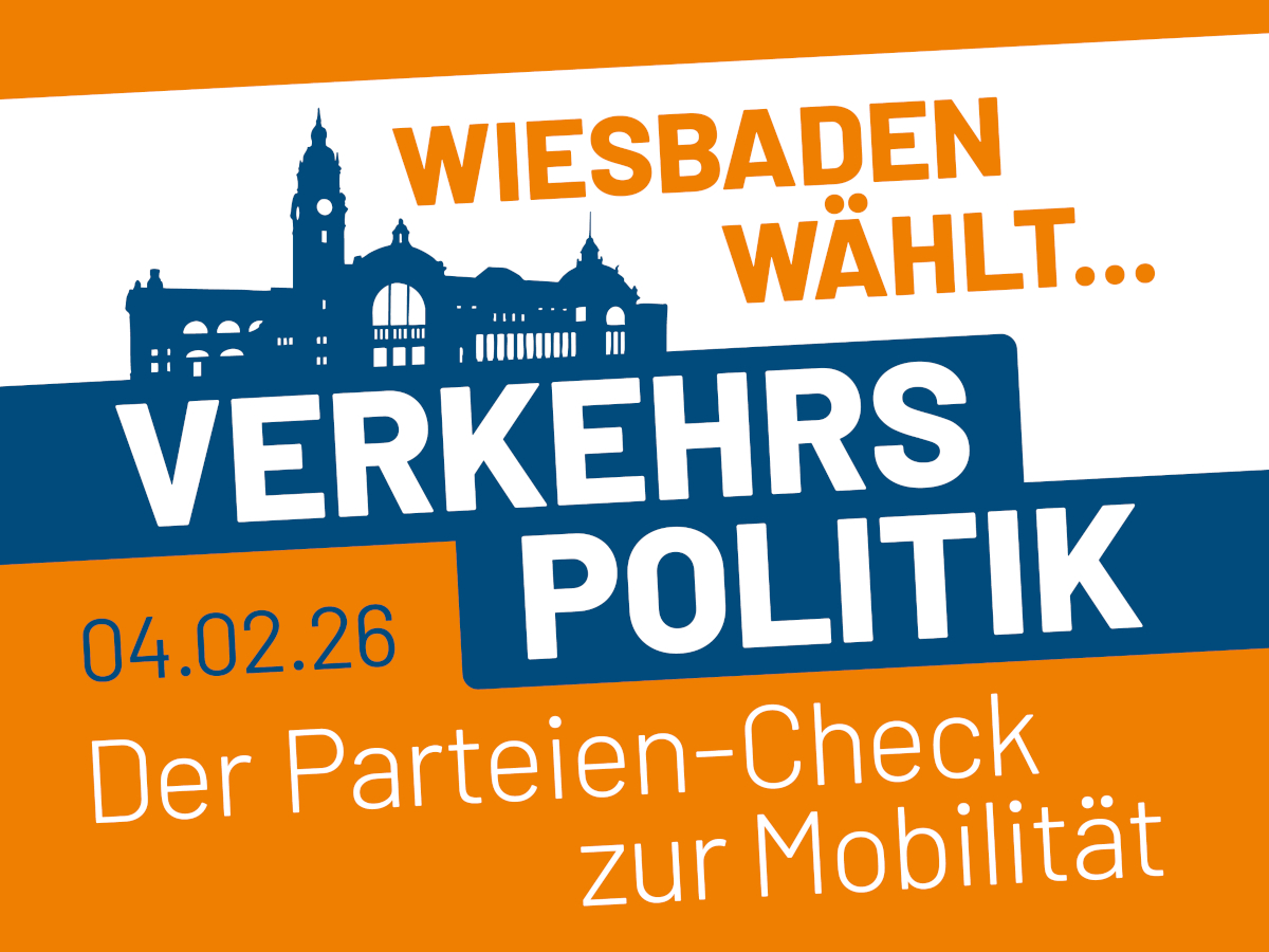 Wiesbaden wählt: Verkehrspolitik! – Der Parteien-Check zur Mobilität | © Thomas Skarke