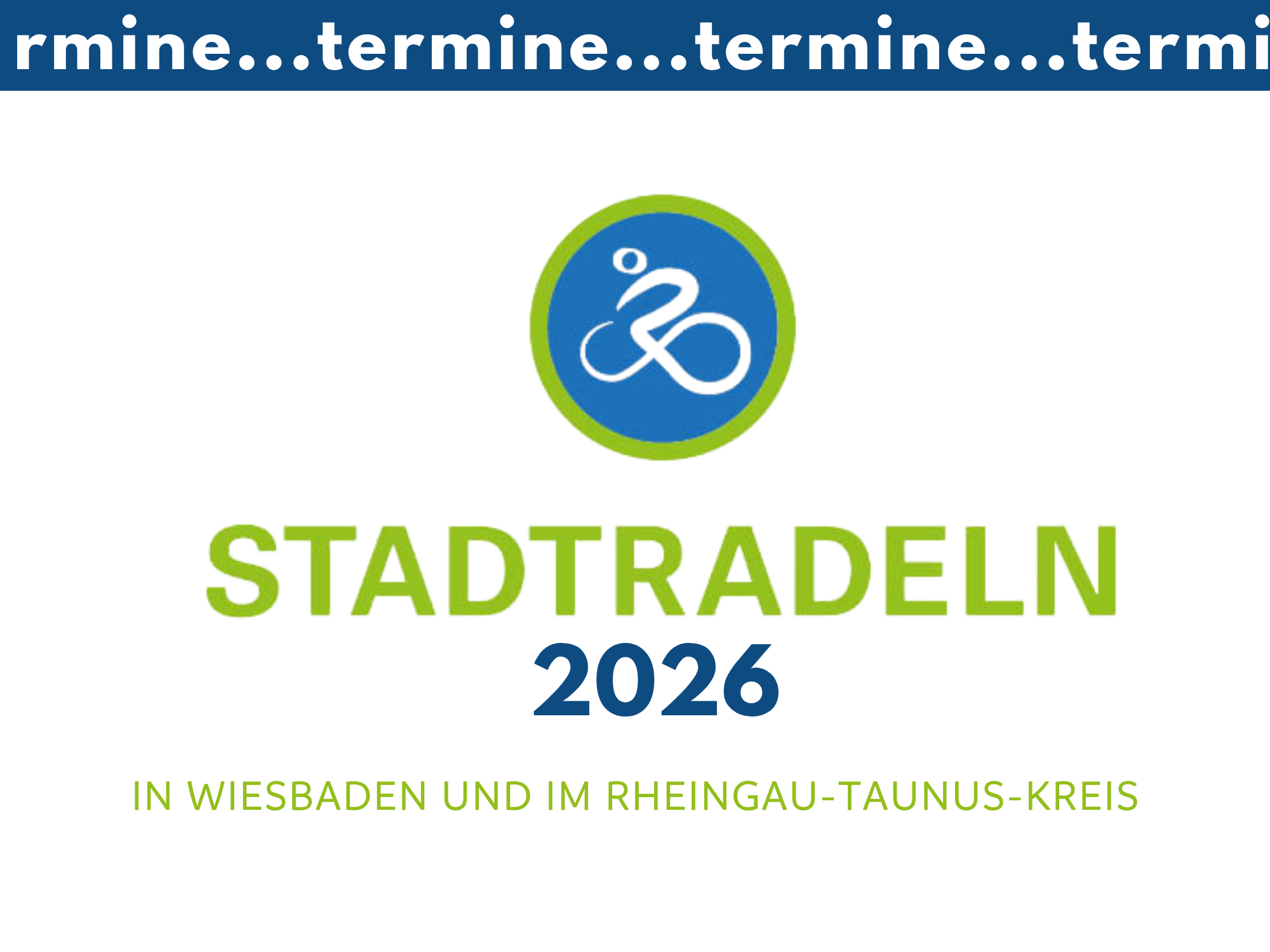 Logo Stadtradeln mit Claim "Radeln für ein gutes Klima"