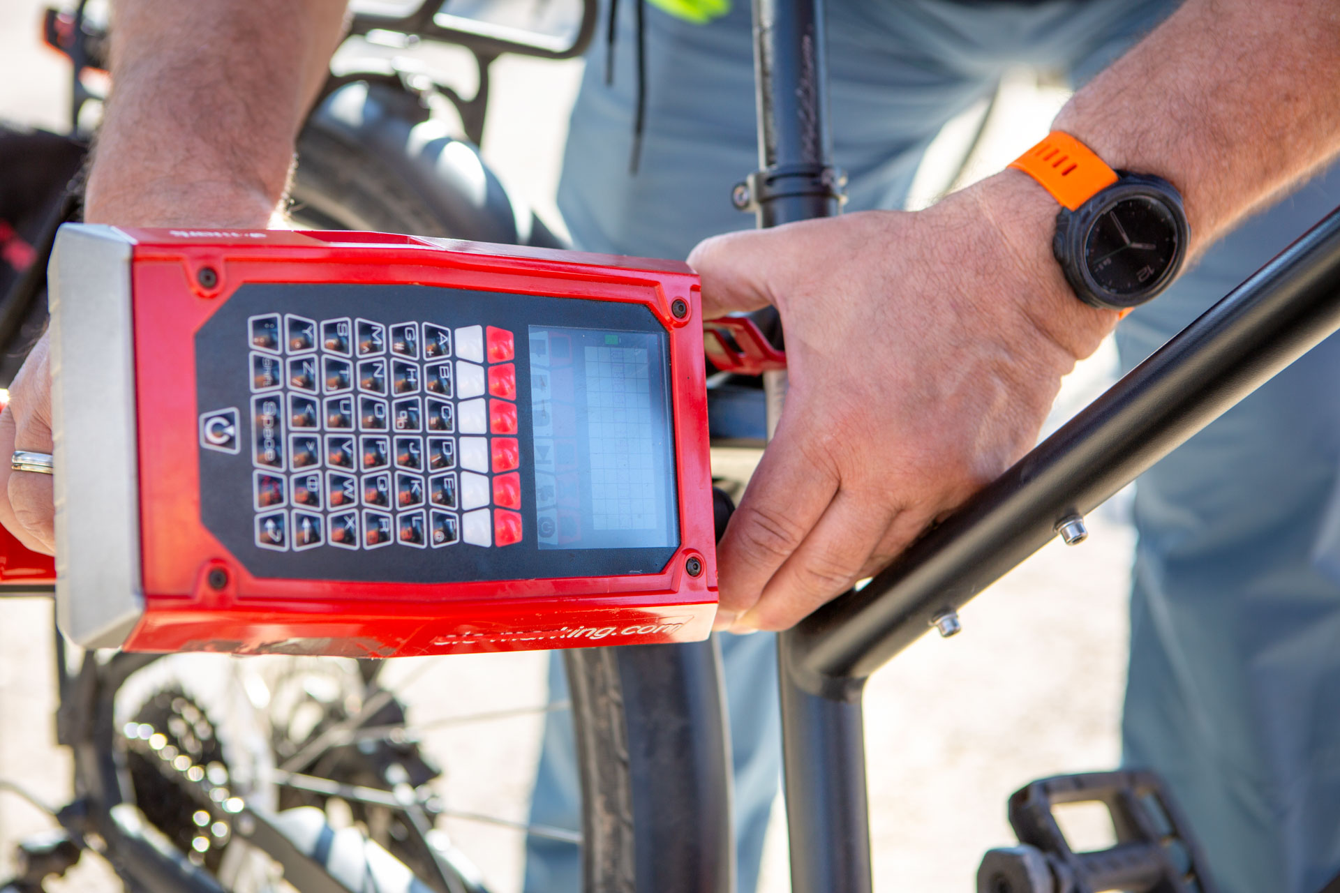 Fahrrad-Codierung | &copy Ollo Keßler
