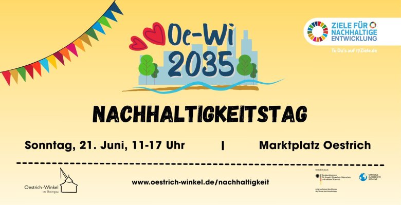 Werbebanner Nachhaltigkeitstag Oestrich 2026