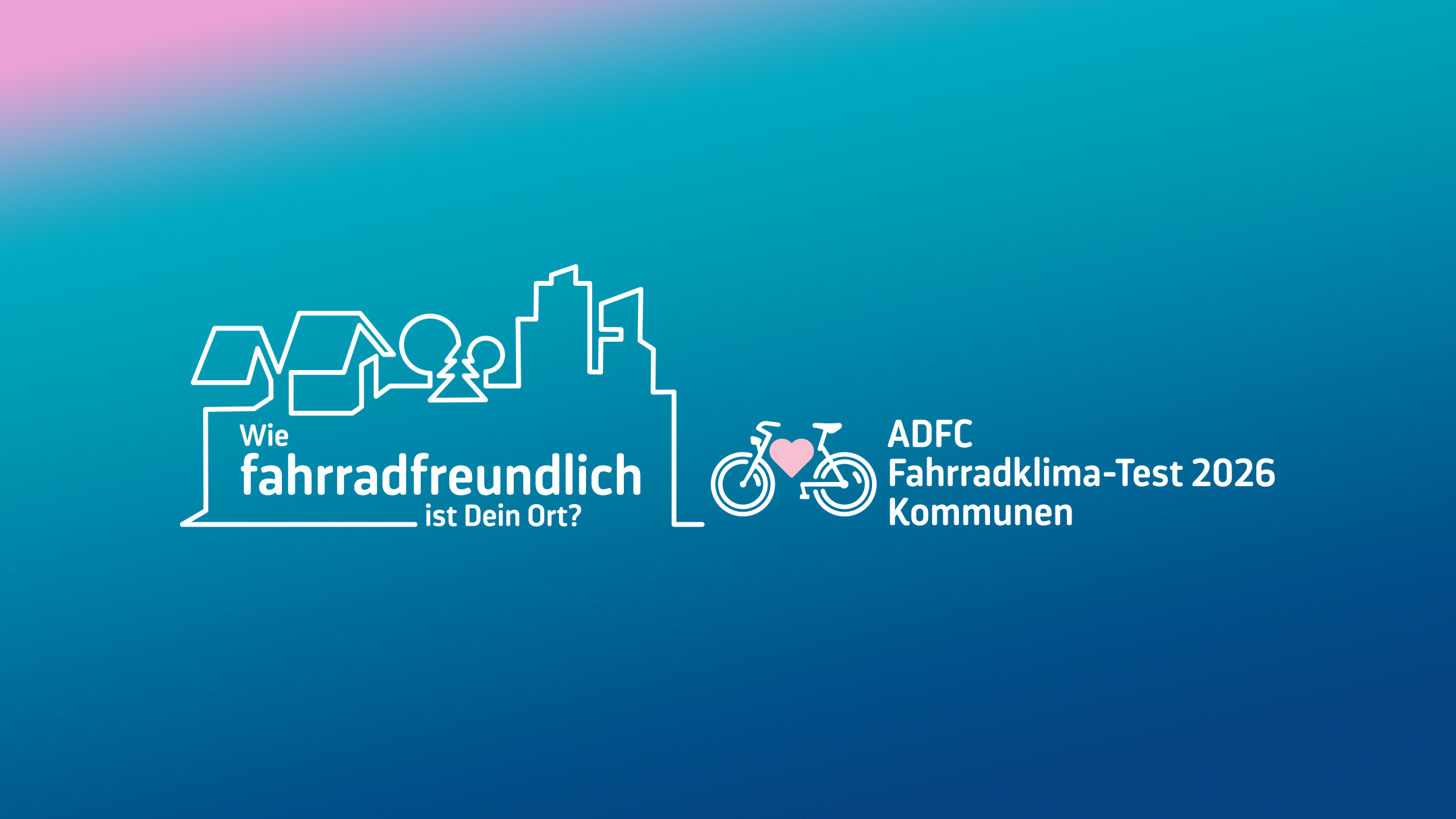 Wie fahrradfreundlich ist dein Ort? ADFC Fahrradklima Test 2026