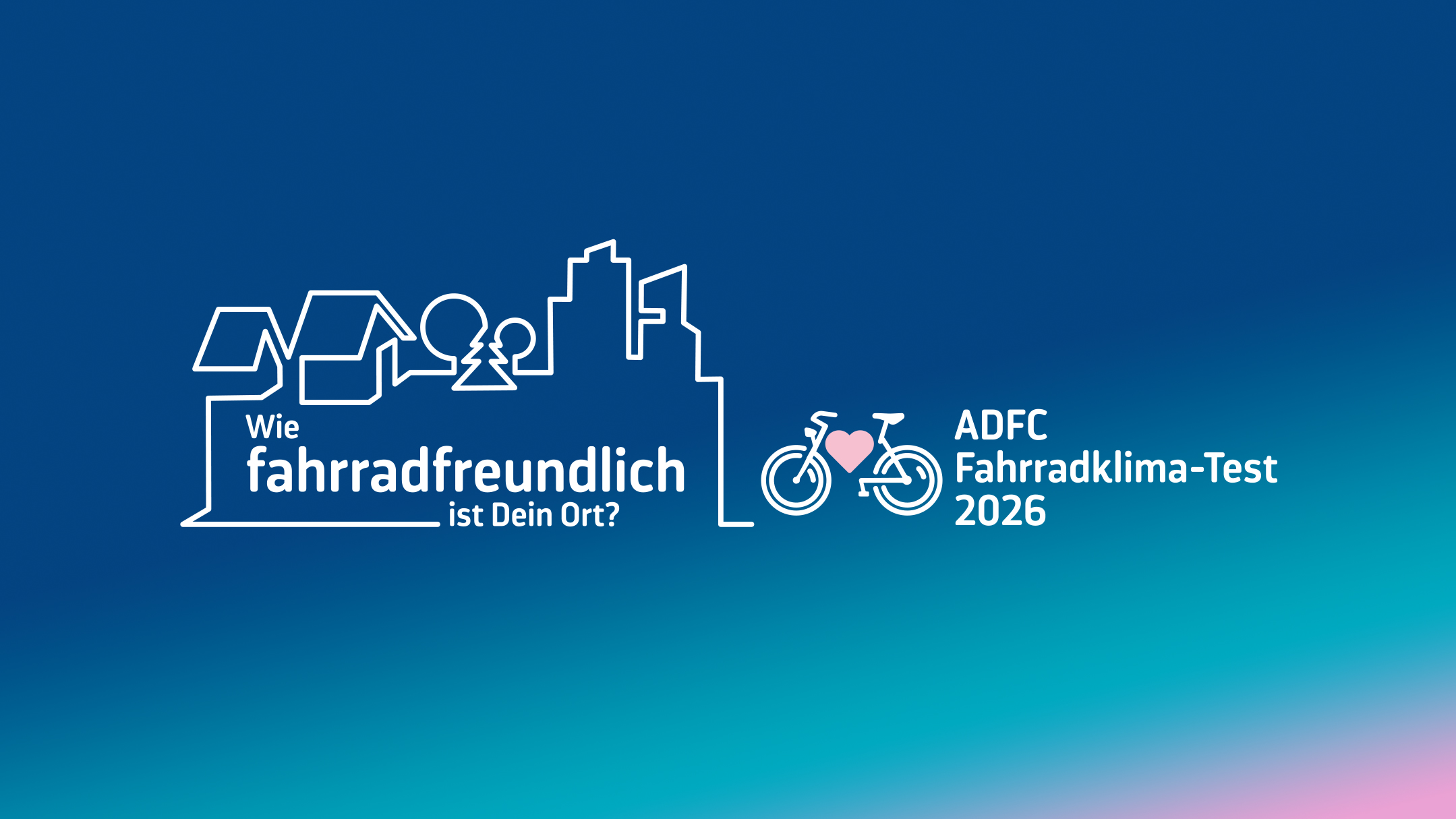 ADFC Fahrradklima Test 2026 jetzt mitmachen